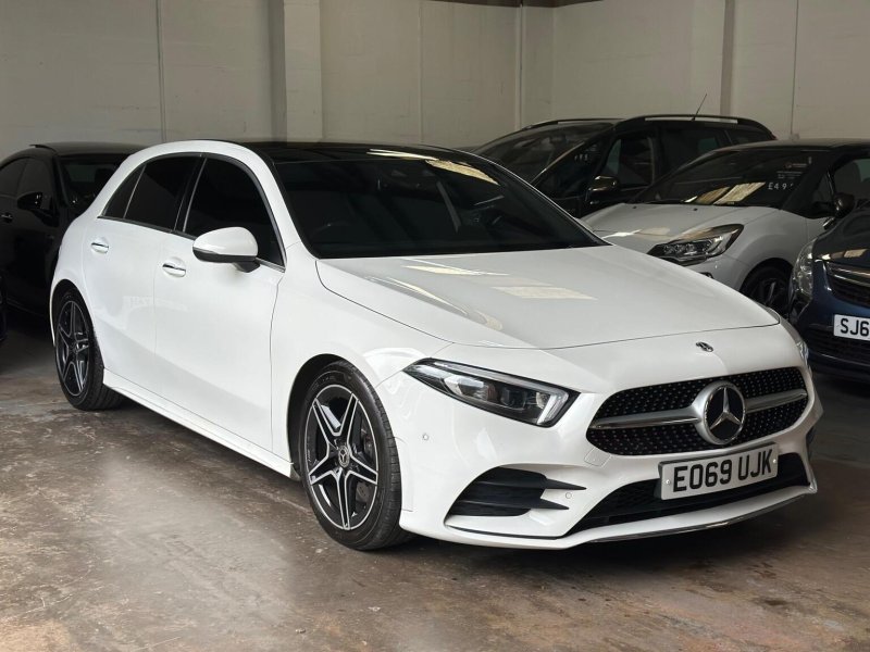 View MERCEDES-BENZ A CLASS 2.0 A220d AMG Line (Premium Plus) 8G-DCT Euro 6 (s/s) 5dr